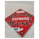 Railway Sign (Porcelain)