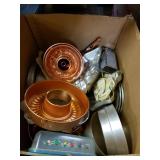 Box Of Baking Molds & More