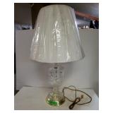 Glass Lamp With Shade