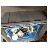 Grey Storage Unit & Assorted Car Needs