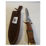 Wooden Handle Knife With Cover