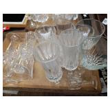 Assorted Glass Stemware