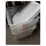 Plastic Sterilite Storage Bins