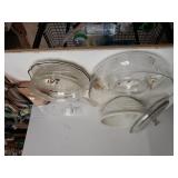 Glass Dip Bowl,  Glass Skillet & More
