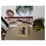 Hanger Ceramic Stand, Victorian Floral Gift Cards