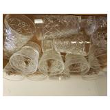 Beveled Glass Stemware