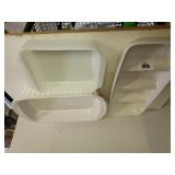 Glass Casserole Dishes & Divider Serving Tray