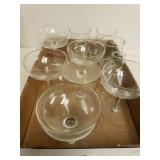 Assorted Glass Stemware