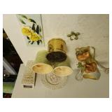 Flower Vases, Beaver Figure, Ceramic Watering Can