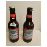 Large Glass Budweiser Bottles