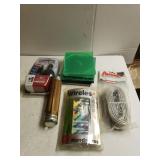 CD cases(empty), Speaker Wire, Car Charger,