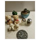 Bear Salt/pepper Shakers, Angel Figures & More