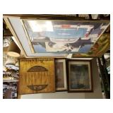 Assorted Pictures & BB Maritime Milling Co Sign