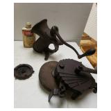 Vintage Grinder,  Sharpening Stone