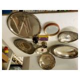 Silver Like, Plates, Napkin Holders & More