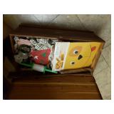 Wooden Toy chest With Ribbon, Gift Box & More