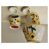 Tea Candle Lamp, Vase, Holders