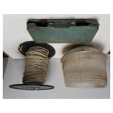 Electrical Cable, Tool Box With Drill Bits,