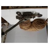 Hand Winch & Rope