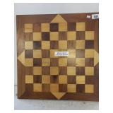 Wood Inlay Checker Board