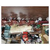 Cast Iron Budweiser Wagon, Driver, Dog & Beer