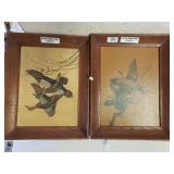 Wood Duck & Blue Wing Teal Tray Signed By William