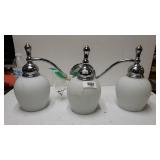 (3) Light Wall Mounted Lights