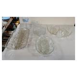 Assorted Glass Serving Dishes