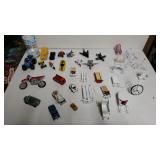 Toy Cars, Planes, Sleds, And Cycles