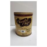 Charles Chips Potato Chip 1lb Can Filled With