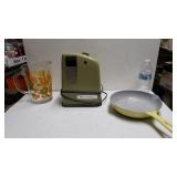 Cast Iron Pan, Vintage Rival Ice-O-matic Electric