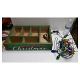 Merry Christmas Trinket Box With Big Bulb