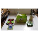 Utensil Organizer With Utensils And Cat Body