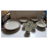 Hearthstone Stoneware Dining Set