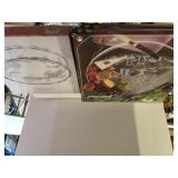 Crystal Cake Platter, Large Glass Serving Plates