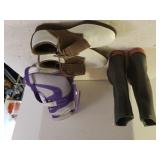 Grey Boots Size 6, Footjoy Golf Shoes Size 9m,