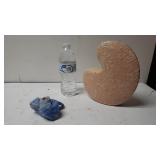 Abstract Vase And Blue Stone