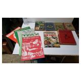 Vintage Books, Magazines, And Christmas Song