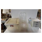 Storage Bins With Storage Organizer