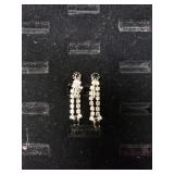 Vintage Onyx And Diamond Rhinestone Cocktail