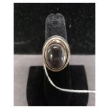 Vintage Sterling Designer Ring Signed "S" Size 5