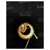 Vintage Pendant 12K W/Pearl