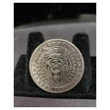 Skeleton Skull Hobo Dollar Coin