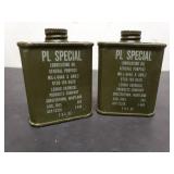 (2) PL Special Lubricating Oil