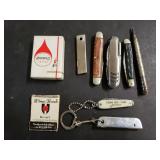 Knives, Zippo Lighter & More