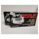 (2) Wolf Performance Ammo 308 WIN Copper Jacketed