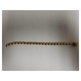 Broken Ladies Bracelet Marked 14K