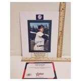 Autographed Photo Of Baseball Immortal Joe