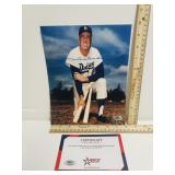 Autographed Photo Of Duke Snider W/COA - 8x10