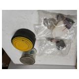 Clay Pigeons, Oyster Can & Mineral Rocks